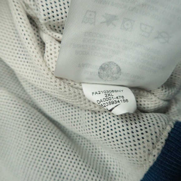 Nike Jacket Mens XXL Blue White Colorblock Windrunner Windbreaker Full Zip 2XL - Picture 6 of 11